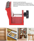 Pocket Hole Jig Set With Steel Bushings And Anodized Aluminum Body Delivers Precise 15 Degree Dowels For Woodworking, Cabinetry, And Furniture Assembly, Industrial Grade Durability, Reliable Accuracy, Ideal For Repeated Use In Shops