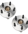 Rear Wheel Bearing And Hub Assembly For Toyota Corolla 2009 2019 And Toyota Matrix 2009 2013 And Pontiac Vibe 2009 2010 With ABS 5 Lug 2 Piece Premium Replacement, top view.