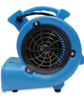 Side view of Compact Mini Air Mover Carpet Dryer With 380 CFM High Velocity Airflow And Only 0.75 Amp Draw Flexible 0 45 90 Degree Angles