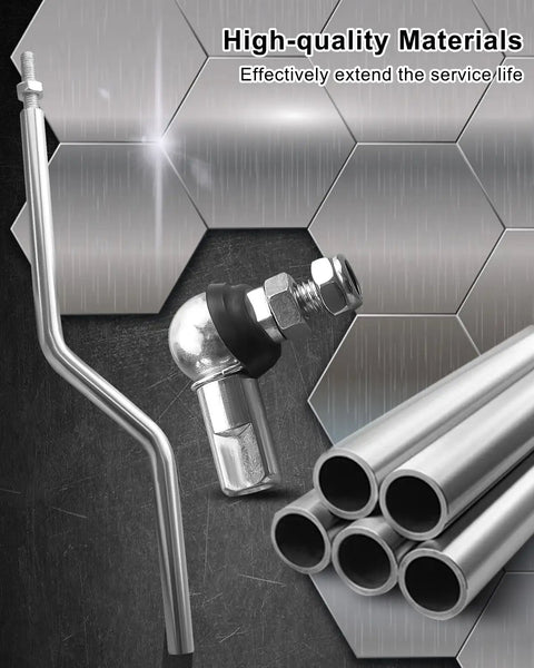 Dodge Throttle Linkage Rod Kit For P Pump Cummins Ram 2500 3500 1994 1995 1996 1997 1998 High Strength Metal Construction Delivers Smooth Throttle Response And Simple Install. metal rod with ball-joint ends