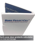 DIY Home Project Calculator For Do It Yourselfers Feet Inch Fraction Measurements with protective hard cover case.