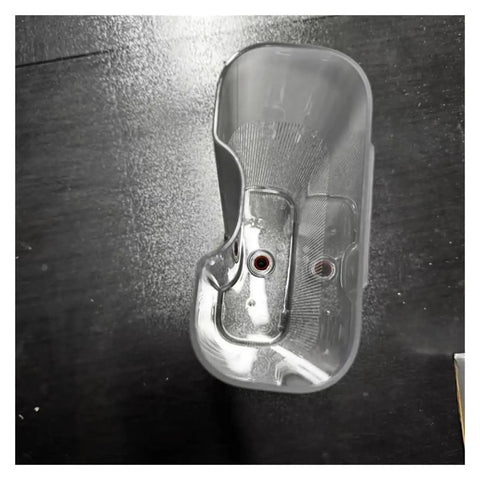 Top view of Replacement Water Tank For Capsule Coffee Machines F531 EN650 With Leak Proof Design, showing transparent material and fittings.