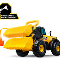 Steel Front Loader Toy Truck For Kids Ages 3 And Up, Built Tough With A Steel Frame And Sturdy Plastic, Adjustable Bucket Height
