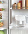 5 Cup Compact Water Filter Pitcher With B15 Filter For Reducing Chlorine And Heavy Metals Fast Flow Filtration in fridge