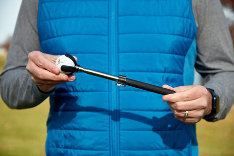 Telescopic Golf Ball Retriever With Magnetic Handle, Compact Stainless Steel Grabber For Easy Ball Pickup, No Bending Required, Quick Clip On Cart Accessory For Fast Cleanups