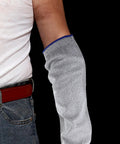 Tough As Nails Cut Resistant Arm Sleeve With Snug Elastic Fit For Men And Women Breathable Forearm Guard for mechanical work.