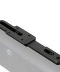 Grimlock Shotgun Rail Mount With Universal Mounting System And Gunsmithing Screw Set Fits Drilled And Tapped Shotguns Locks Up Tight Rmsc Footprint Red Dot Base close-up view of black rail mount.