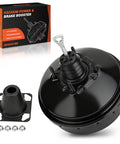 Premium Heavy Duty Brake Booster Straight Bolt On Steering Aid Direct Swap Compatible With 1997 To 2005 Chevy Blazer Gmc Jimmy S10 Sonoma 5474822 with mounting hardware and box.