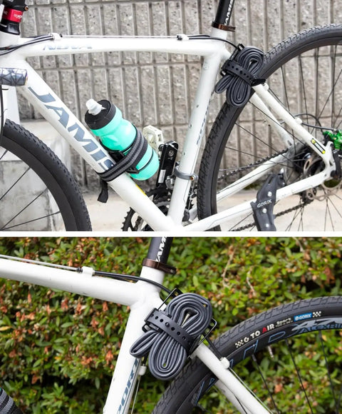 Front Fork Universal Bottle Cage Mount For Bikes No Fuss Water Bottle Holder For Bikepacking And Gravel Rides on a bicycle frame