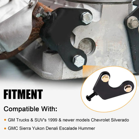 Exhaust Manifold Bolt Repair Kit Fits GM Trucks And SUVs Fixes Stubborn Leaks On 4.8L 5.3L 6.0L 6.2L Engines, showing installation with black alloy parts.