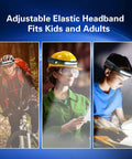 Rechargeable LED Headlamp With 1000 Lumen Bright Beam, Sensor Mode, 230 Degree Wide Illumination And Focused Spot in use