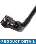 Close-up: ABSOPRO rear brake pad wear sensor for Audi Q5 2018, black plastic