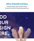 Custom Large Desk Pad With Photo And Text Personalization Non Slip Mouse Mat For Computer And Office Upload Your Picture Or Logo