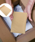 Premium Kraft Bubble Mailers Set Of 20 22x34cm thick padded self sealing shockproof shipping envelopes in use