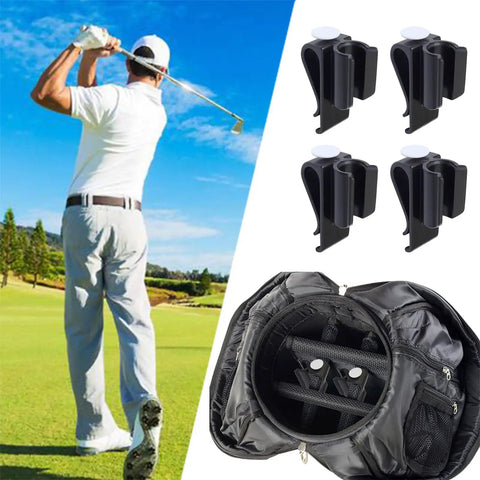 16 Pack Golf Club Bag Clips Putter Clamp Organizer Set Lightweight Durable Plastic Putting Clips for Men and Women Golfers
