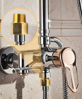 Installed 10 Pack Brass Pipe Fittings Reducer Adapter 1/2 Inch NPT Male to 1/2 Inch NPT Female Garden Hose Connector