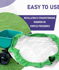 Spreader Hopper Cover Replacement For Lesco 80 Pound Walk Behind Fertilizer Spreader Waterproof Green Cover With Seams Technology Durable All Weather Shield Fits 101186 091186 705699