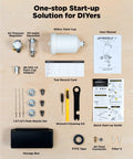 Game Changing Lvlp Air Spray Paint Gun Kit Built For Crisp Auto Touch Ups And Weekend Workshops Featuring simple accessories including a 600cc paint cup.