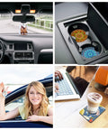 89Pcs Sublimation Blanks Kit For DIY Heat Press Projects Including Car Coasters, Keychains With Tassels, and Air Freshener Sheets