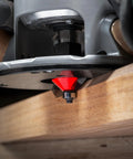 3 Piece Chamfer Bit Set With One Half Inch Shanks For Woodworking, Adjustable Bevel Size By Bit Height, Cuts Plywood Hardwood Softwood