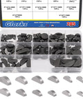 Top-Notch 205-Piece Woodruff Keys Assortment Kit - 12 Essential Metric Sizes in Rock-Solid Carbon Steel for Pro Mechanical