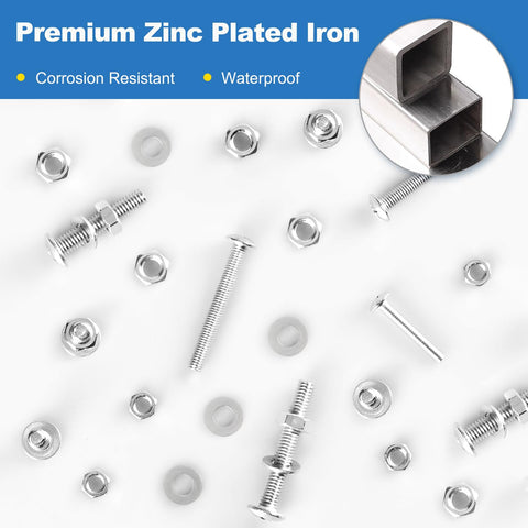 No Sweat 1100 Piece Metric Nuts And Bolts Assortment Kit Featuring M3 M4 M5 M6 Phillips Head Machine Screws, hex nuts and washers.