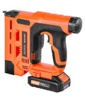Real Deal Power Tool For Weekend Warriors Knocking Out Home Builds This Cordless 2 In 1 Brad Nailer And Staple Gun Pack with battery.