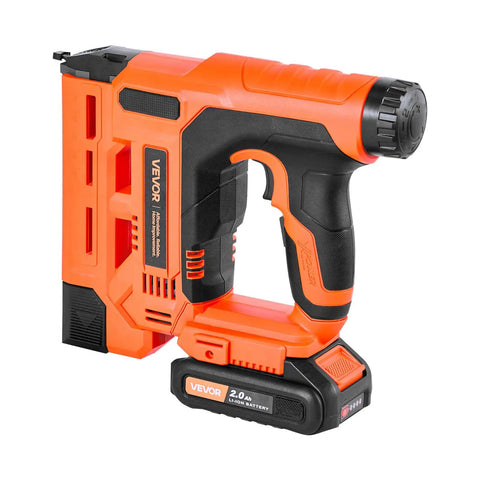 Real Deal Power Tool For Weekend Warriors Knocking Out Home Builds This Cordless 2 In 1 Brad Nailer And Staple Gun Pack with battery.