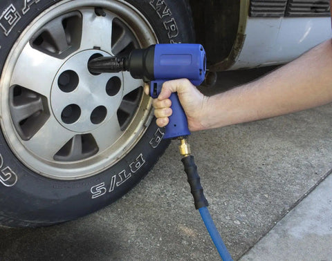 Lightweight Half Inch 100 Foot Rubber Air Hose With 300 PSI, Kink-Resistant And Lays Flat, 100 Percent Rubber Construction, Ultra Flexible And Strong, Ozone Resistant, Temperature Range 50F To 190F, High-Strength Polyester Braided