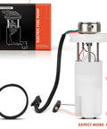 Electric Fuel Pump Module Assembly With Sending Unit For Jeep TJ Wrangler 1997 1998 1999 2000 2001 2002 2.5L 4.0L Gas With 19 Gallon Tank Replacement 4897755AB displayed with components and packaging