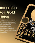 Gold Edition 46 Piece Sensor Module Kit Lead Free With Tutorial showing immersion real gold finish PCB corner