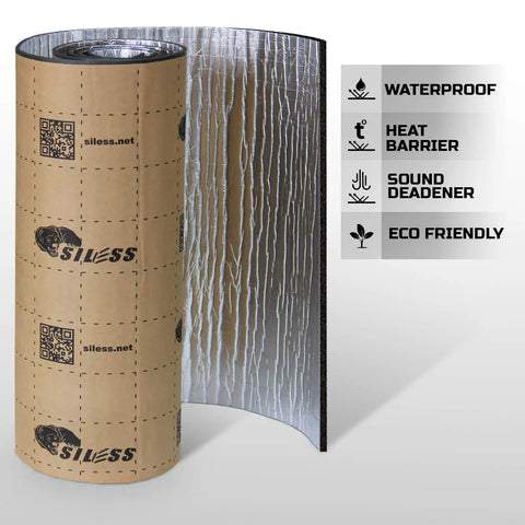 Keep Your Whip Cool And Quiet With 36 Square Feet Of Closed Cell Polyethylene Foam Sheets featuring reflective aluminum foil face.