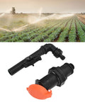 Heavy Duty Hose Water Intake Connector That Slams Shut To Stop Leaks Fast For Your Irrigation System, Lawn Sprinklers, And Greenhouse Gardens In Style. black ABS G3/4 hose valve for farm irrigation