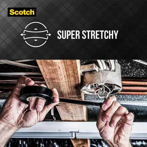 Vinyl 700 Electrical Tape Three Quarter Inch By Sixty Six Foot Black General Purpose Tape for indoor wiring installation