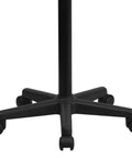 Sit To Stand Mobile Laptop Desk With Wheels For Flexible Work From Anywhere Height Adjustable Standing Computer Desk base