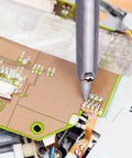 Soldering on Single-Sided Copper Clad FR-4 PCB Laminate For Etching And DIY Prototyping Board 150x200 mm 1.5 mm thick