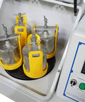 4L Planetary Ball Mill Pulverizer with Ceramic Grinding Jars 4x1000ml Capacity Lab Grinding Machine control panel and jars
