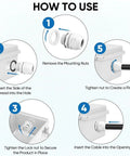 Step-by-step guide on using IP68 Waterproof Cable Gland Kit 20Pcs With Nylon NPT Adjustable Connectors for secure wire entry.