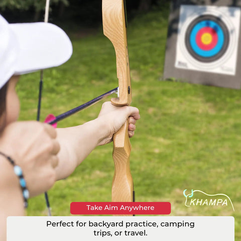 Backyard Archery Target For Practice 2x2 Foot Foam Backstop For Crossbow Or Compound Bow focus shot with bow and target