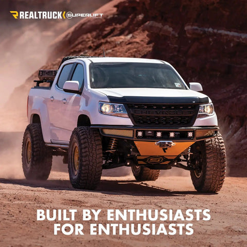 Chevy Colorado with Superlift 1.25 Inch Leveling Kit for 2015 to 2022, off-road terrain, does not fit ZR2.