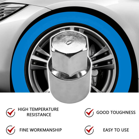 Go To Wheel Lock Key D Type Universal Lug Nut Remover Tool For Toyota And Lexus Cars Camry Corolla Tacoma Highlander RX ES GX Anti Theft Socket Wrench Replacement