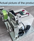 Dead-On Electronic Length Counter Measuring Wheel With Loud Buzzer And Multi-Set Dial For Wire Cable And Tin Wires showing rubber roller and display.