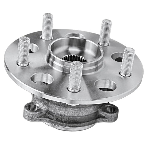 Close-up of rear wheel bearing hub assembly for Toyota Camry AWD 2020-2024, Corolla Cross AWD 2022-2025, RAV4 AWD 2019-2023