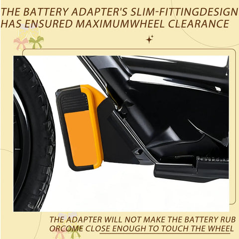 Battery Adapter For Stacyc 12 And 16 Inch Electric Bikes Lets You Use Dewalt 20V And Milwaukee M18 Batteries With Quick Install And A Secure Fit For Longer Rides