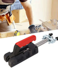 Beefy Double Head Push Pull Clamp, 2500kg Capacity and 75mm Stroke, Heavy Duty Toggle Weld Clamp for Welding