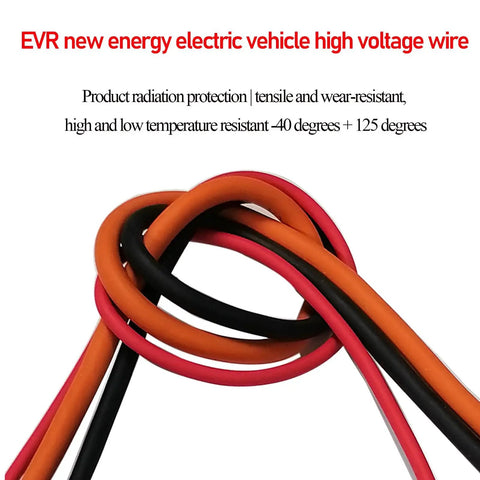 Heavy Duty 1500V Electric Vehicle Charging Cable Featuring Pure Oxygen Free Copper And Tough Xlpe Jacket For Solar Builds and Home Juice Boxes, showing multiple color wires twisted together.