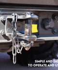 30 Piece Trailer Hitch Pin Locks Set Beefed-Up Built Tough 2-3/4 Inch By 1/4 Inch PTO Shaft Locking Safety Coupler Pins Carbon Steel Arch Design