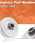 Three Eighths Inch Clutch Drum Rim Sprocket Needle Bearing Kit For Chainsaws shown with replace part number 1128 007 1000