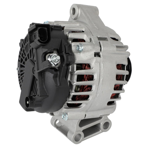 Drop-In Alternator Replacement for Ford Fiesta 2011-2019, showing OEM-grade car alternator design with plug-and-play feature.