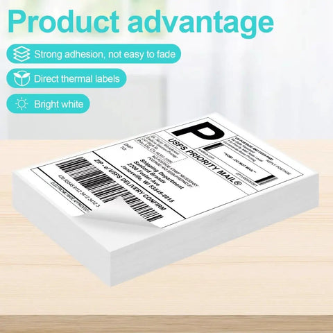 Heavy Duty 4X6 Thermal Shipping Labels 240 Count Boasting Bombproof Adhesive Sticking Like Glue Water Resistant Sheets Ideal For Hustle Driven Logistics Teams And Ecommerce Merchants Across The Nation